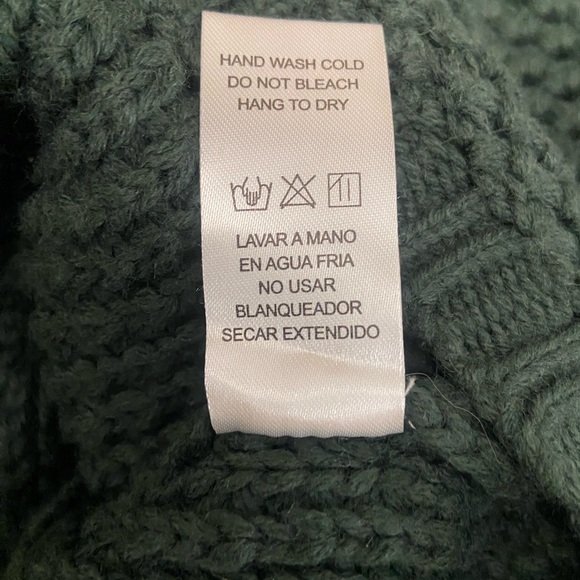 Doe & Rae Sweater/Size L/Color Green - Picture 5 of 7